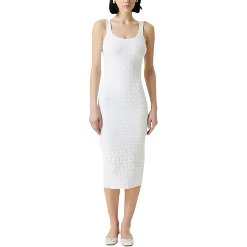 Valentino Toile Iconograph Jacquard Sleeveless Midi Dress-2