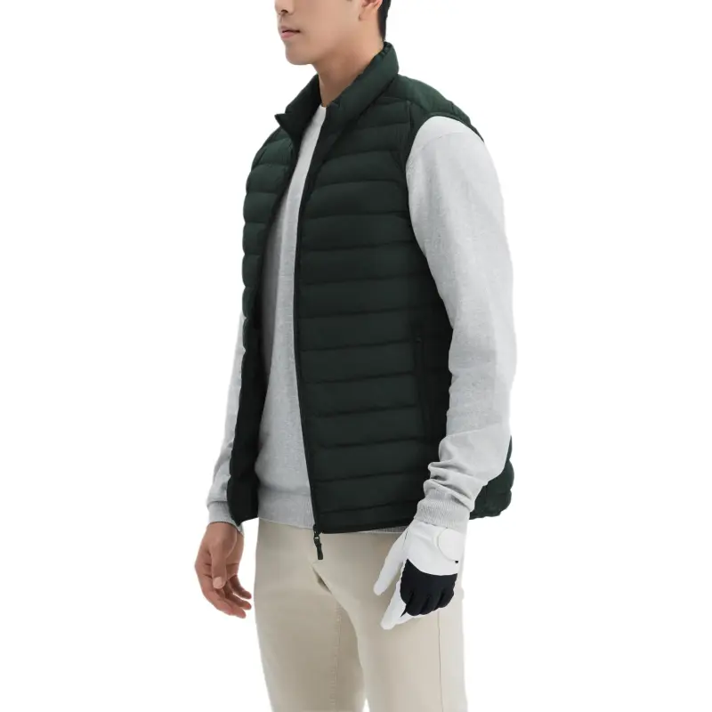 DECATHLON Vest Men's Dark Green-4