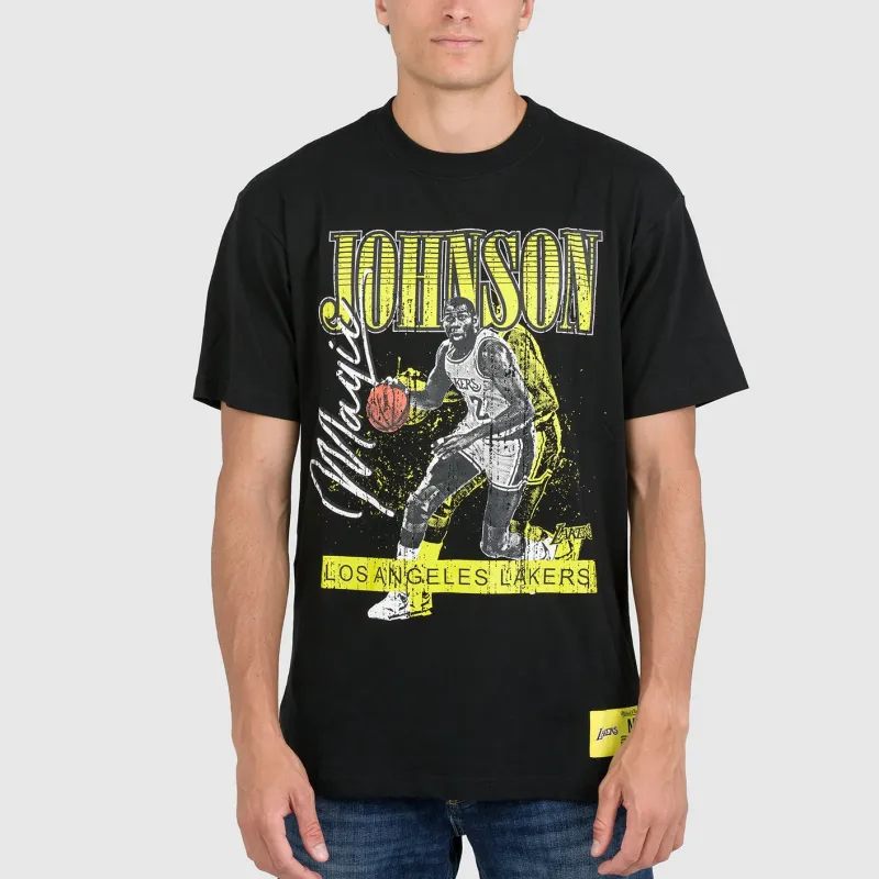 Mitchell & Ness SS24 T Shirt Unisex Black-2