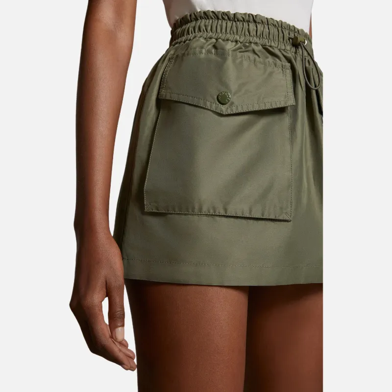 Moncler Logo Patch Drawstring Skirt-3
