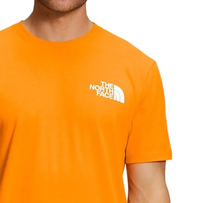 THE NORTH FACE T Shirts Men Orange-3