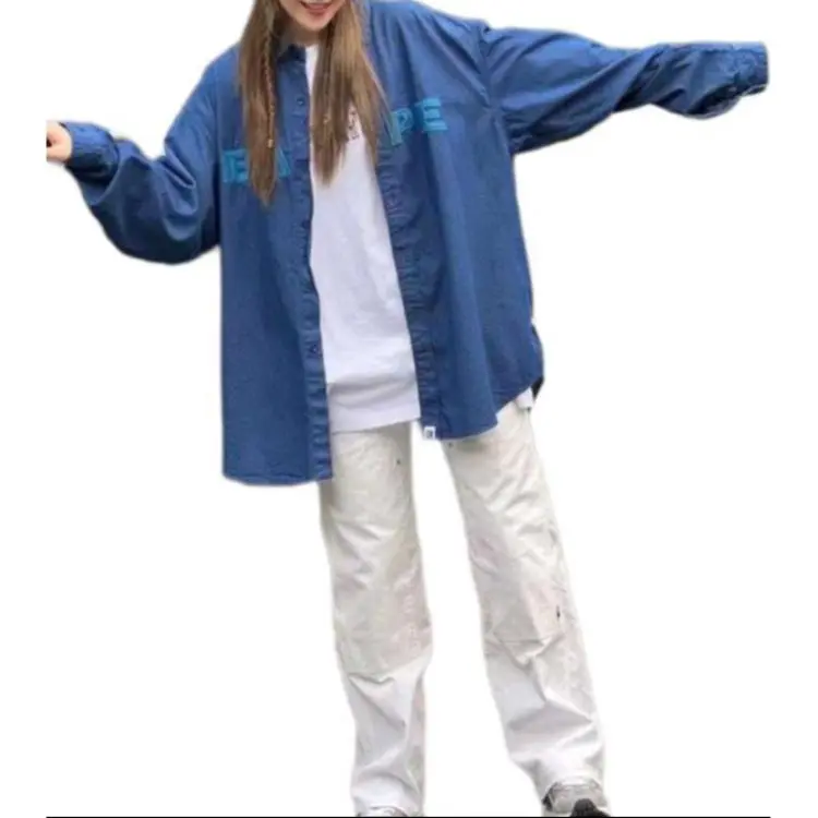 Bape Denim Loose Fit Shirt-2