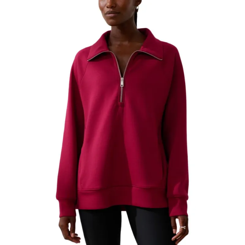 Abercrombie＆Fitch Sweatshirt Women's Red-3