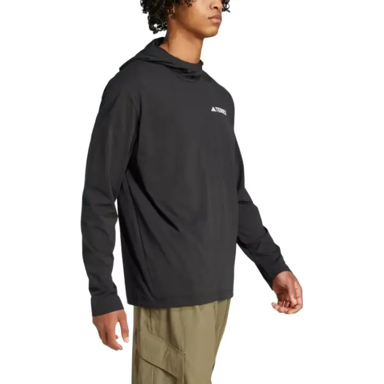 Adidas Free Shipping With AdiClub Terrex Multi Climacool Hooded Long Sleeve Top-2