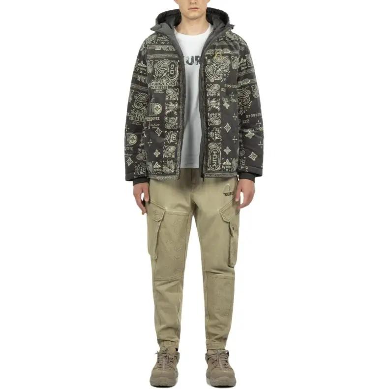 EVISU Jacket Men's Charcoal Gray-4