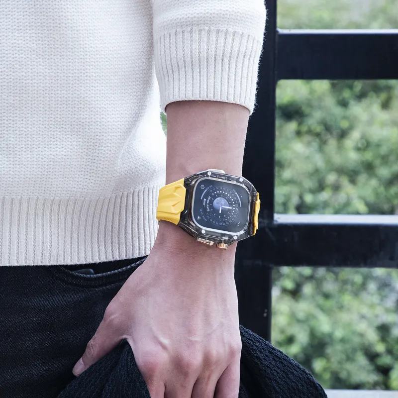 KVZUVUU Apple Compatibility Watch Band TPU Material-23