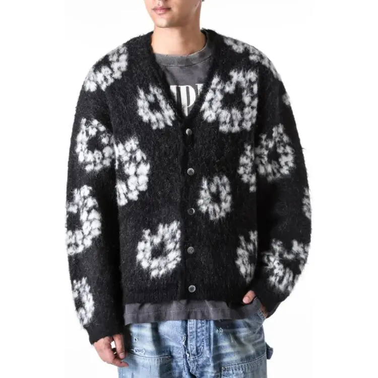 Saint Michael X Denim Tears Ct Wrth Mh Cardigan-3