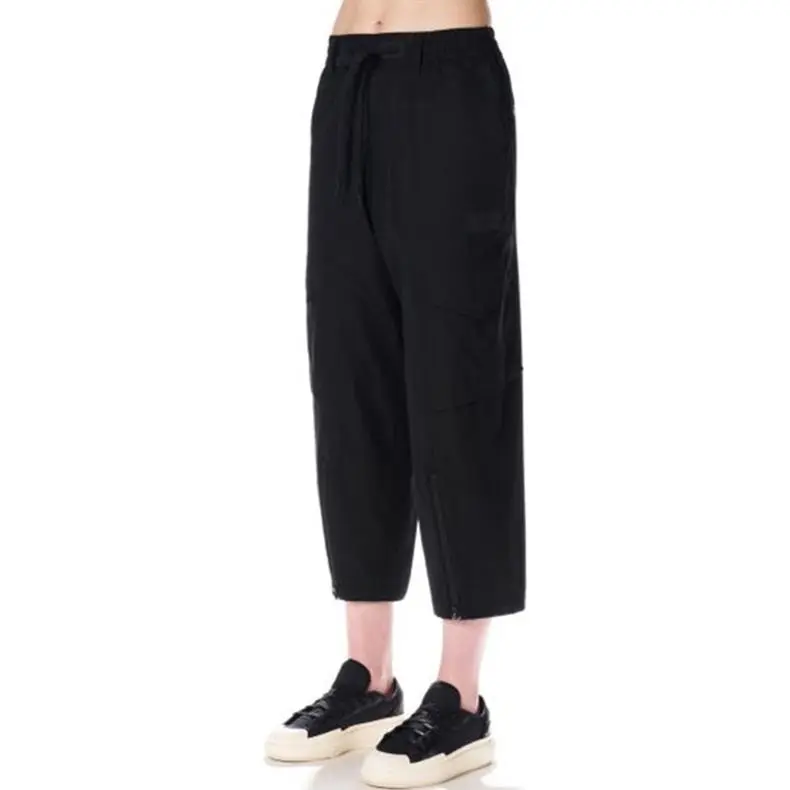 Y 3 Casual Pants Unisex Black-4