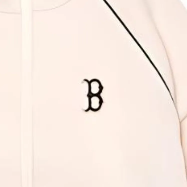 MLB Boston Red Sox Jackets Coats Unisex Cream-2