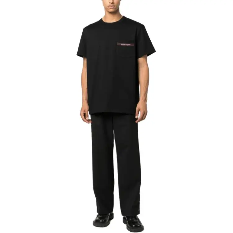 McQ Alexander McQueen T Shirts Men Black-1