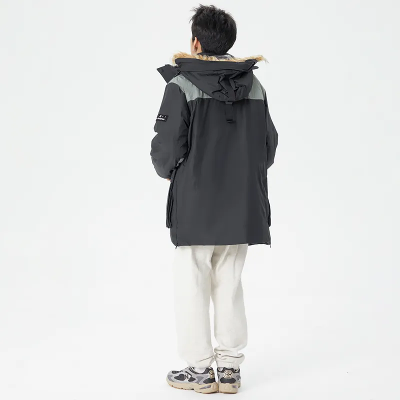 New Balance Down Jacket Winter Unisex Black-3