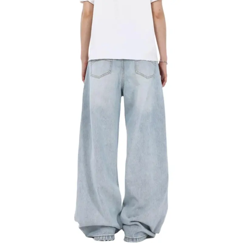 VINMUK Jeans Unisex Ice Blue-4