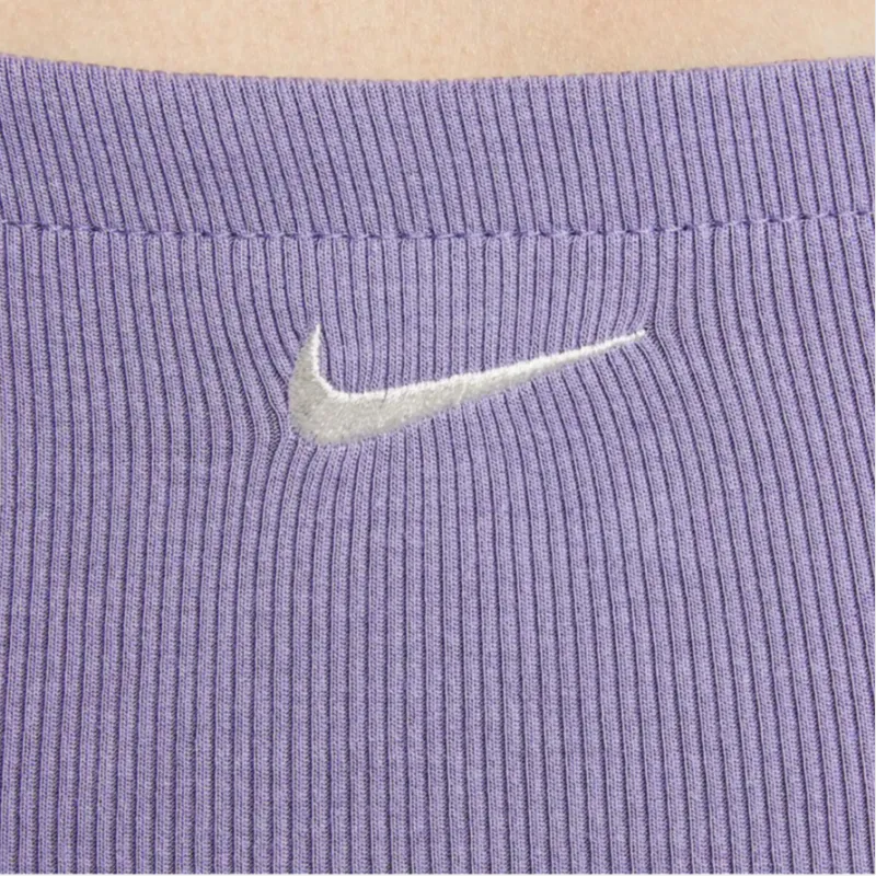 Nike Sportswear Chill Knit Slip Dress Women's Soft Purple/Sail White-3