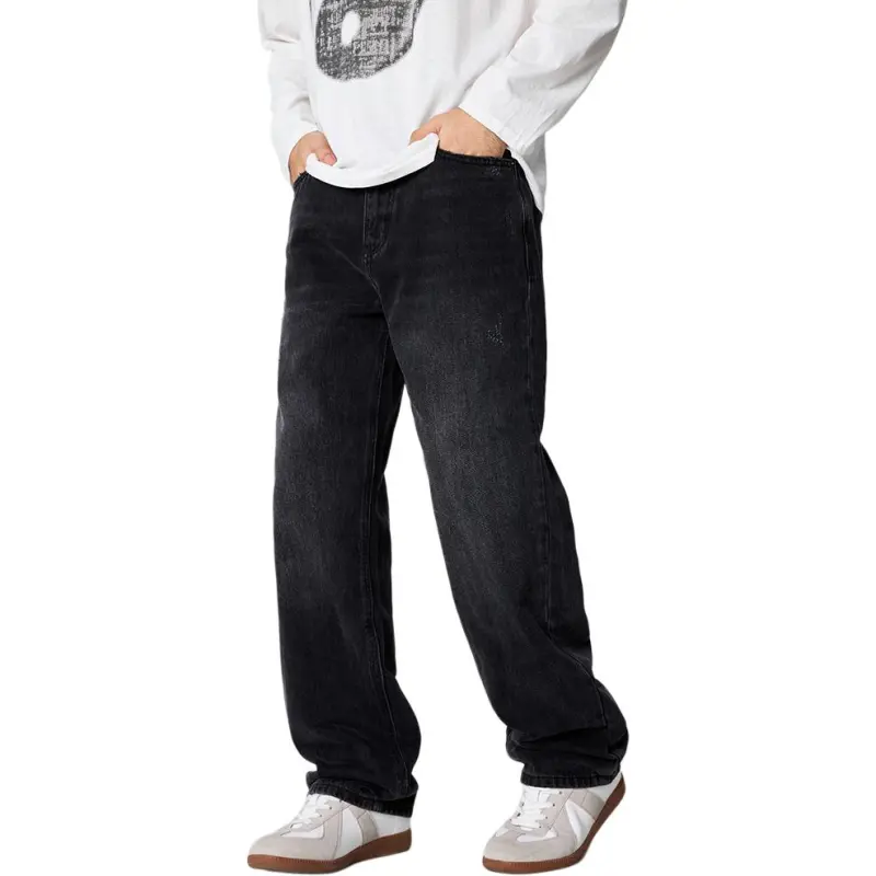 JASONWOOD Cowboy On The Run Jeans Unisex Black-4