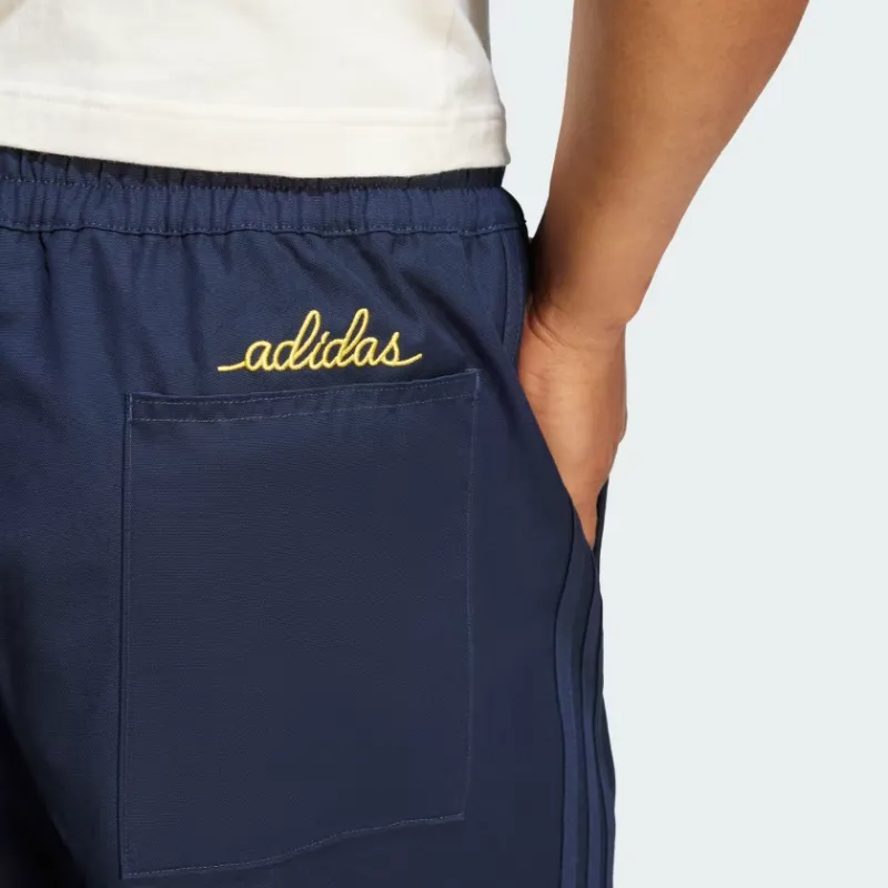 Adidas Originals Casual Pants Men's Ink Blue-5