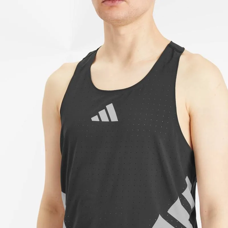 Adidas Clothing Tank Tops Men Black-4