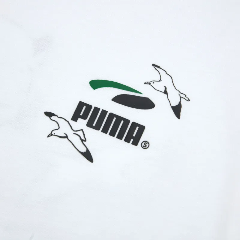 PUMA SS25 SS GF TEE PARO T Shirt Unisex White-3