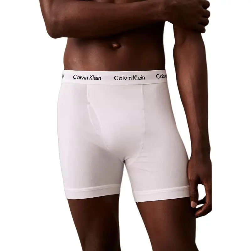CALVIN KLEIN Underpants Men's 3 Pack White-3