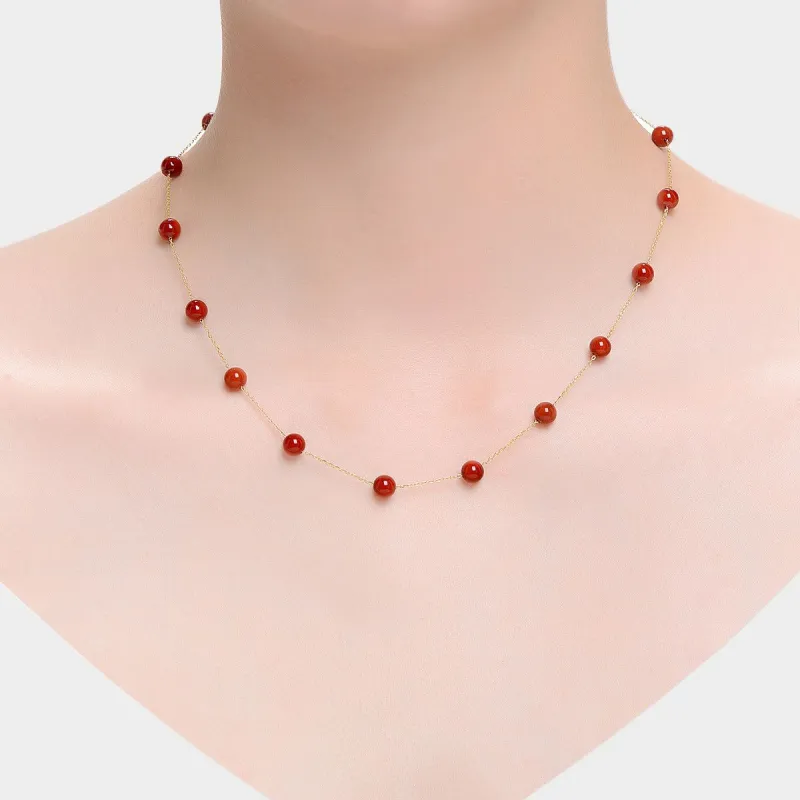 MARY WINDSOR Agate Necklaces Women's-2