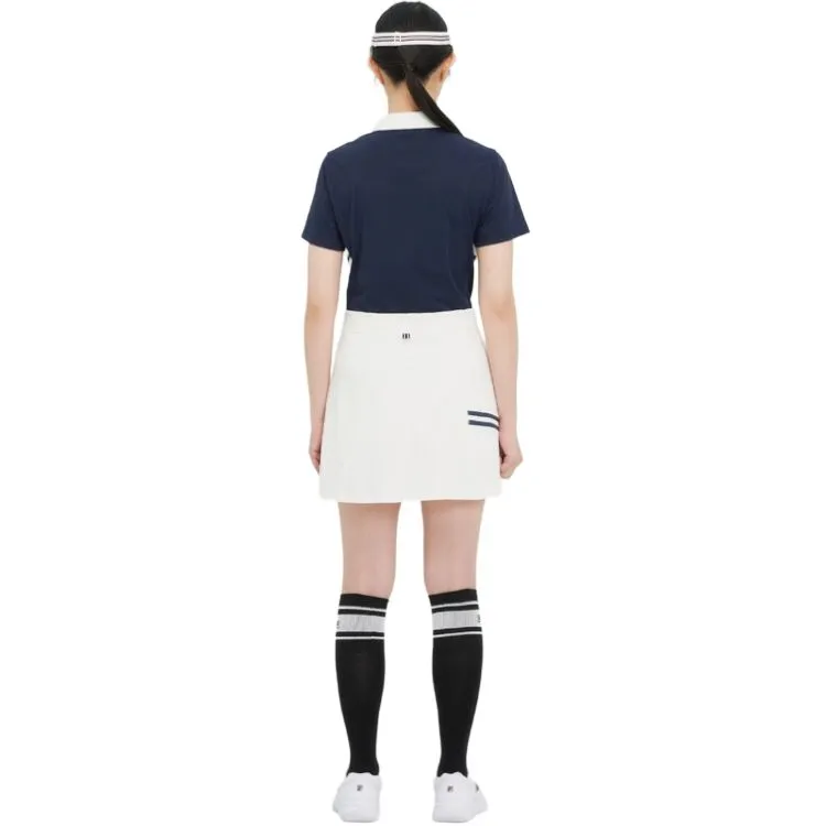 FILA Polo Shirt Women's Dark Marine Blue-3
