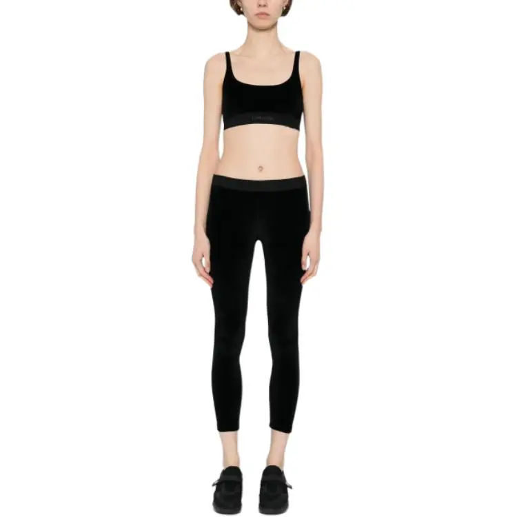 TOM FORD Velvet Cropped Top-1