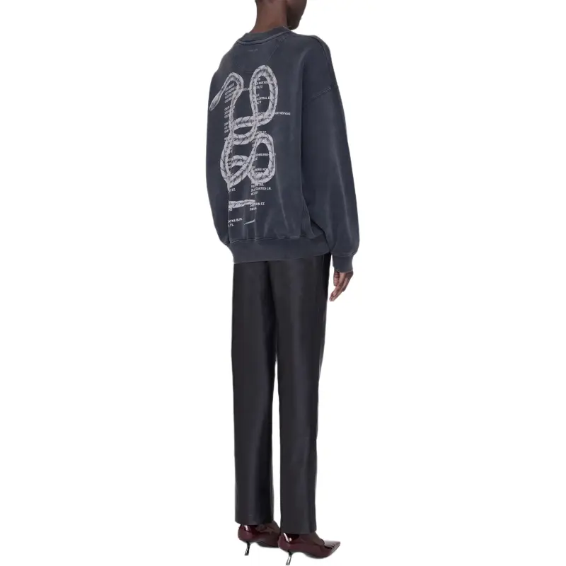 Anine Bing Logo print Sweatshirt-3