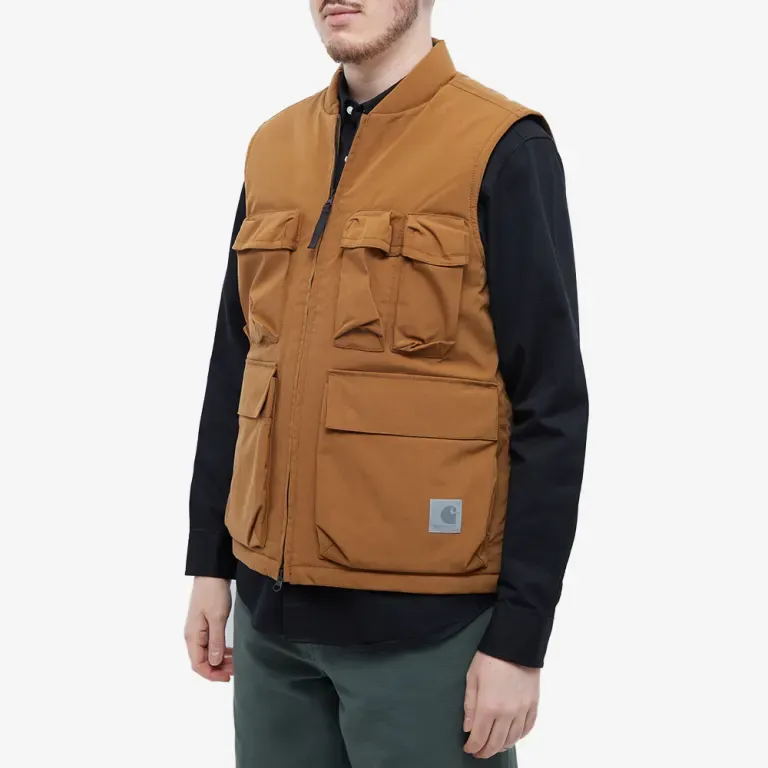 Carhartt WIP Vests Men Brown-2