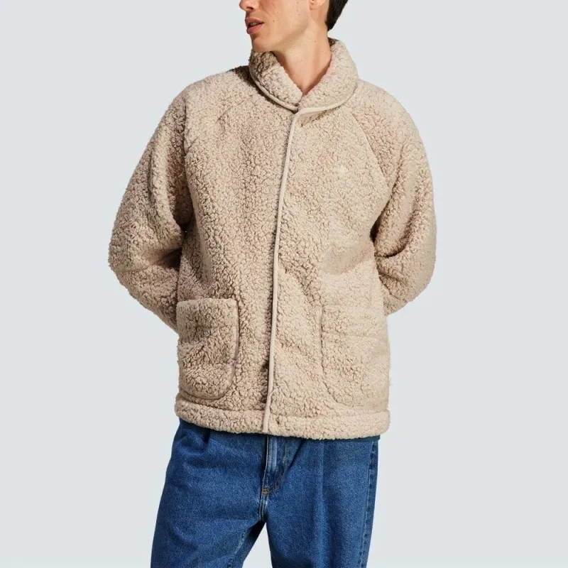 Adidas Originals Adventure Polar Fleece Jacket Men's Beige-2