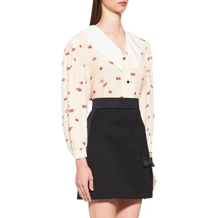 MIU MIU SS21 Shirt Women's Beige-4
