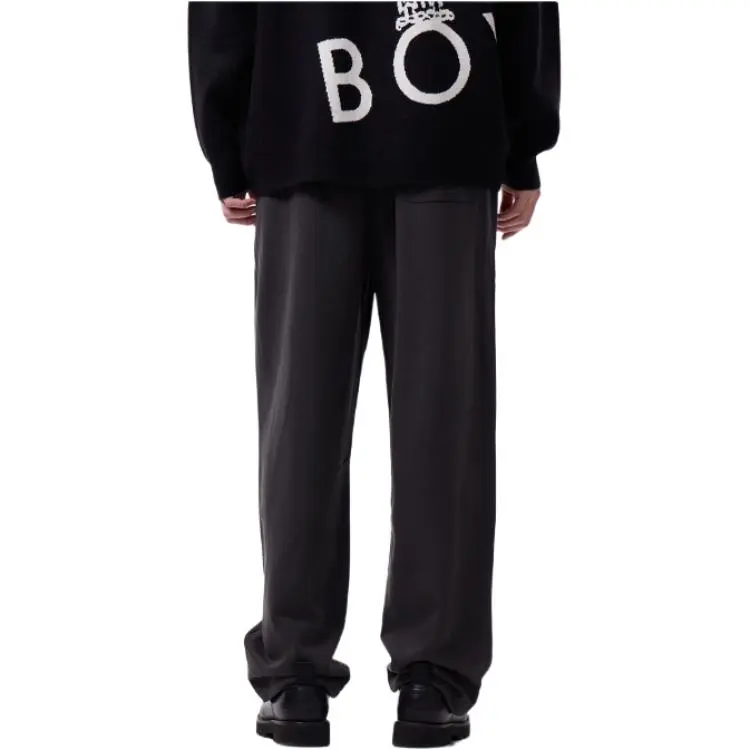 Boy London Casual Pants Unisex Gray-4
