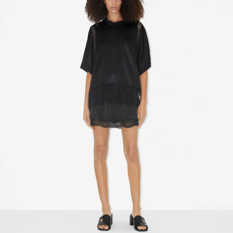 Burberry SS23 Casual Short Skirts Women's Black-1