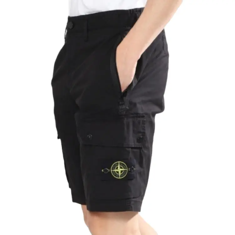 STONE ISLAND Casual Shorts Men's Black-2
