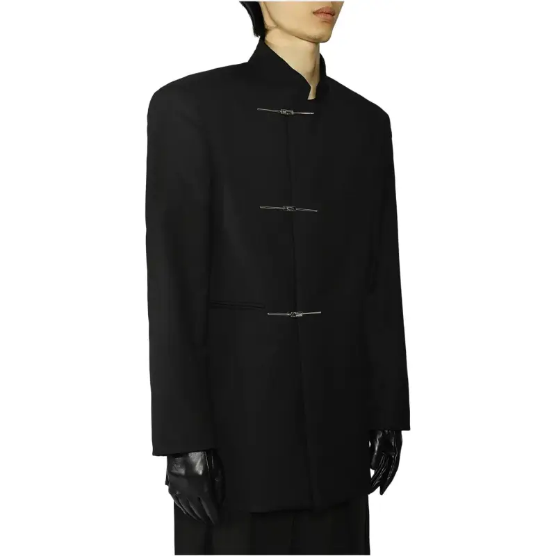 FALIAMS Business Suits Unisex Black-1