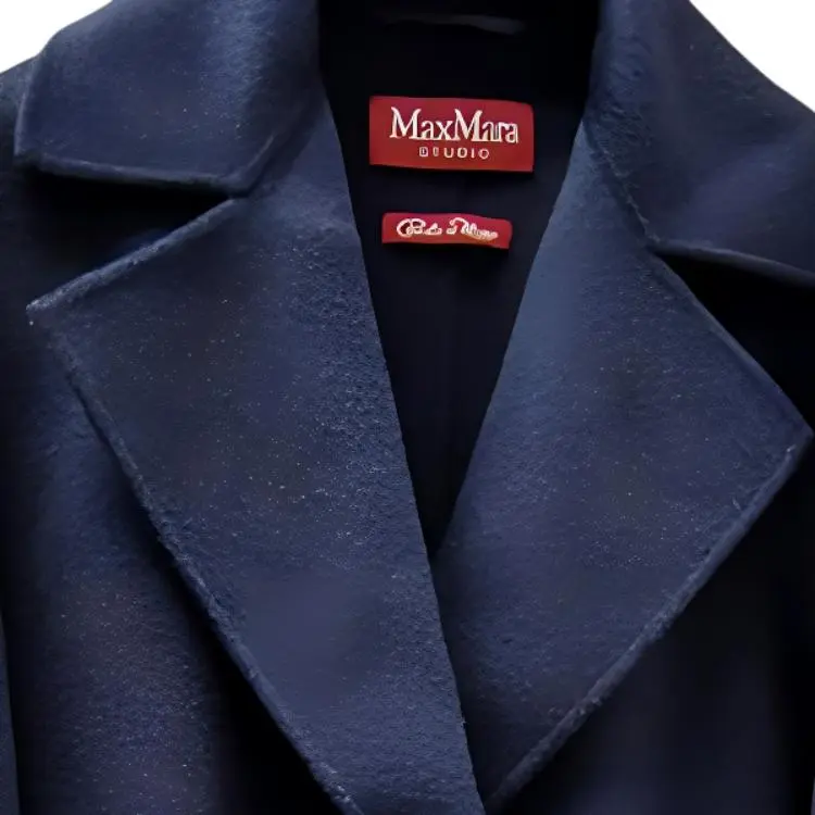 MaxMara Coats Women's Dark Blue-4