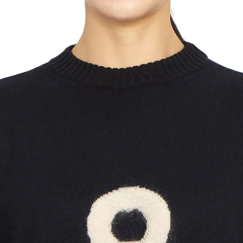 MaxMara Long Sleeved Dresses Women's Black-5