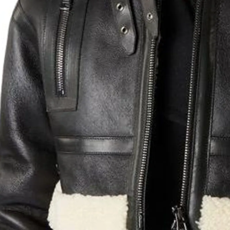 TOD'S FW23 Leather Jacket Women's Black-4