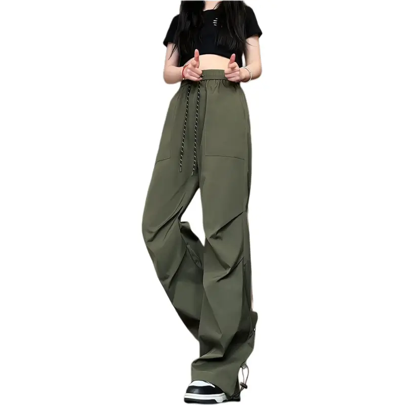 BEAR UNION Casual Pants Unisex Black-8