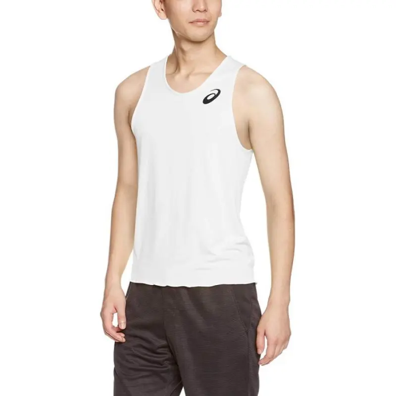 Asics Tank Tops Men White-1