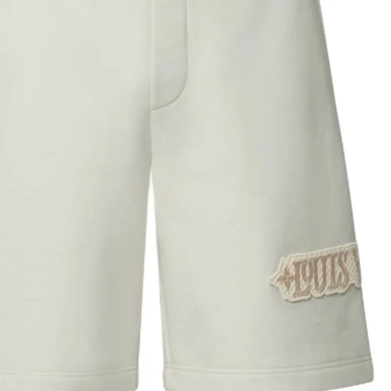 Lv Embellished Shorts-4
