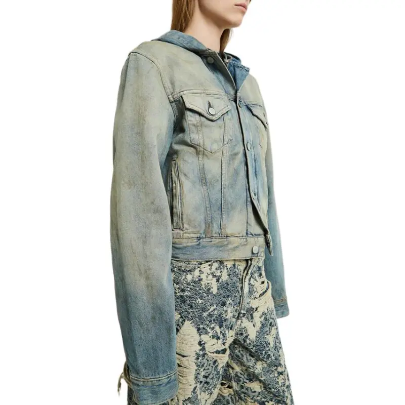 Acne Studios Denim Jacket Women's Blue-2