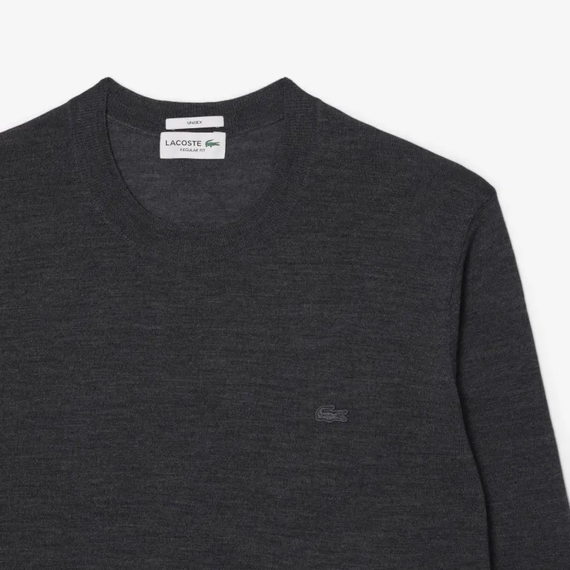 LACOSTE Sweater Unisex Dark Gray-3