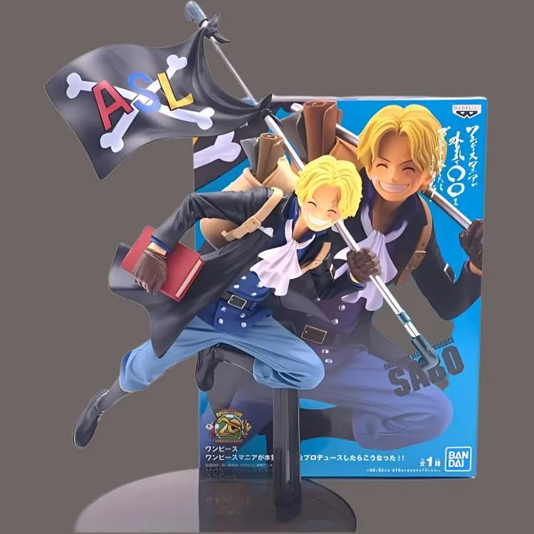 BANPRESTO Sabo Glass Factory, One Piece, Running 16cm Bonus Gifts-3