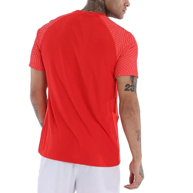 Nike Soccer Jerseys Men Red-4