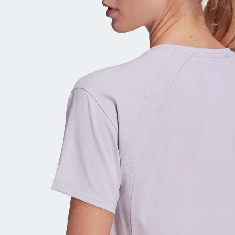 Adidas T Shirts Women's Light Purple-5