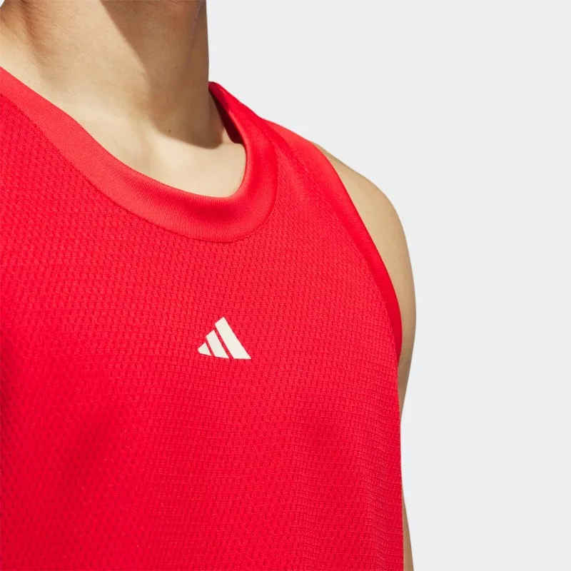 Adidas Tank Tops Men Red-5