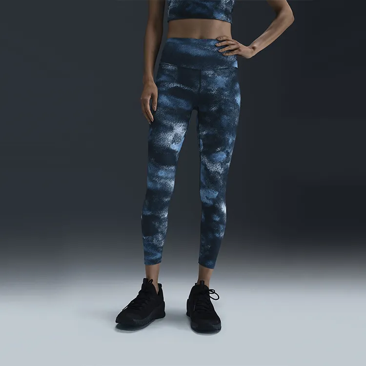 Nike Leggings Women's Arsenal Marine Blue/Black-1