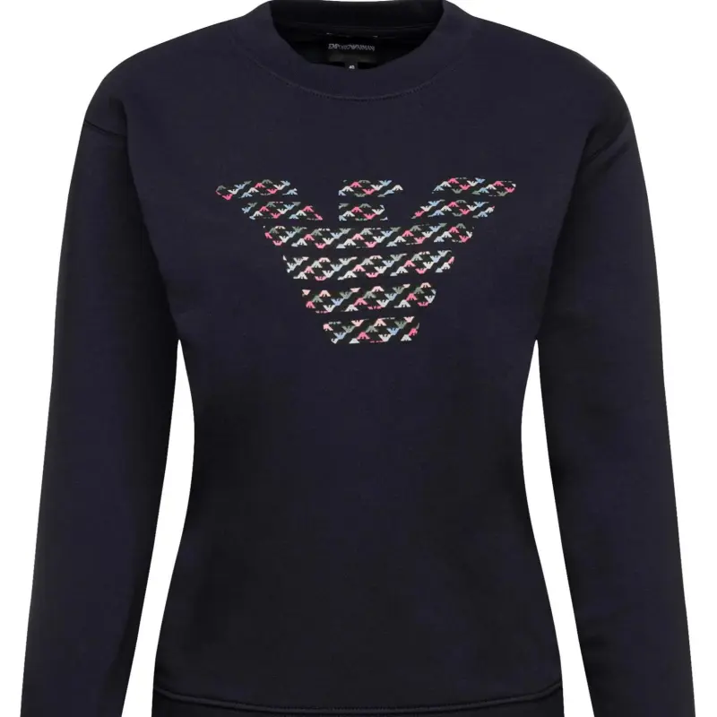 EMPORIO ARMANI Sweatshirts Women's Blue-3