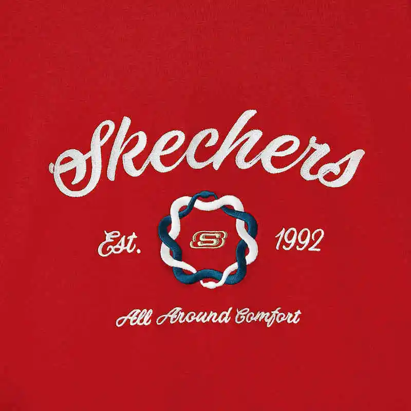 Skechers New Year Sweatshirt Men's Berry Red-2