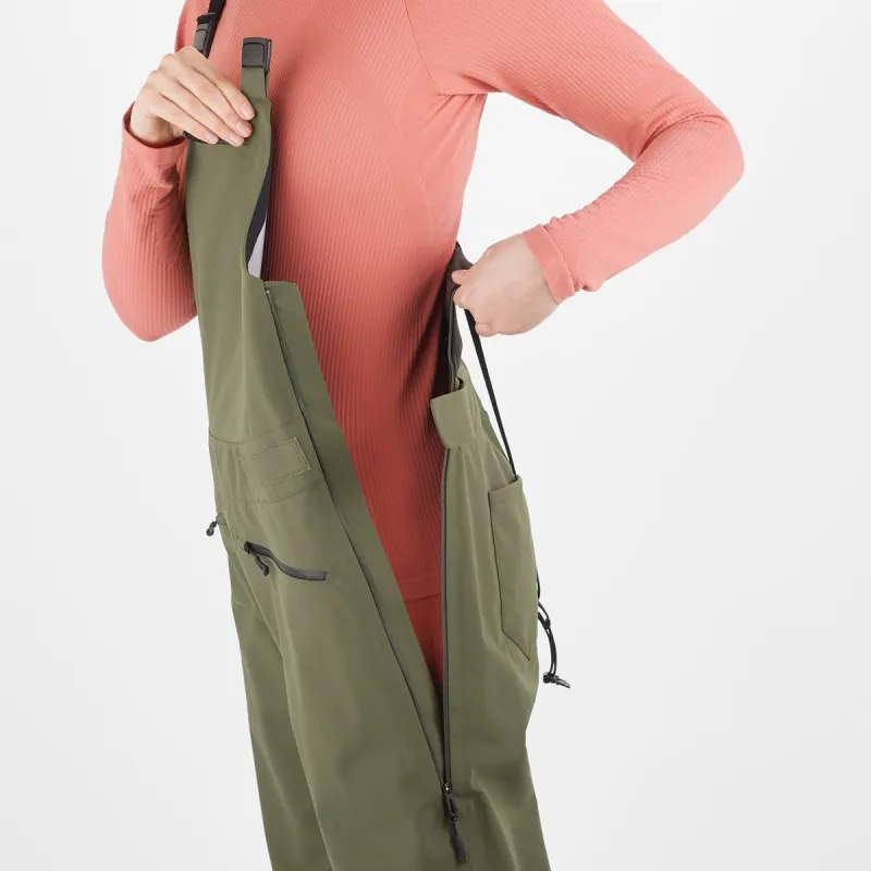 SALOMON STANCE Overalls Women's Olive-3