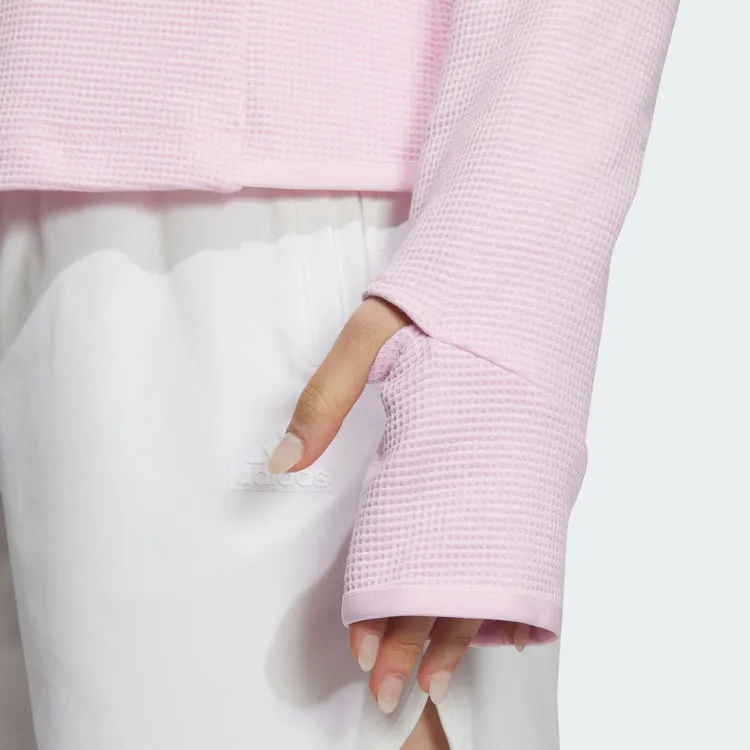 Adidas City Escape Long Sleeve Sweatshirt Women's Clear Pink-4